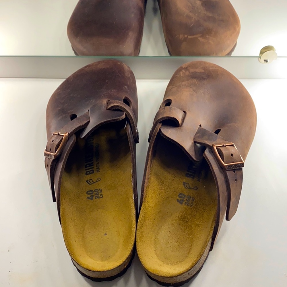 Birkenstock Boston Oiled Leather